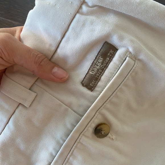 HAGGAR men’s XL size 38 khaki shorts - Picture 3 of 4